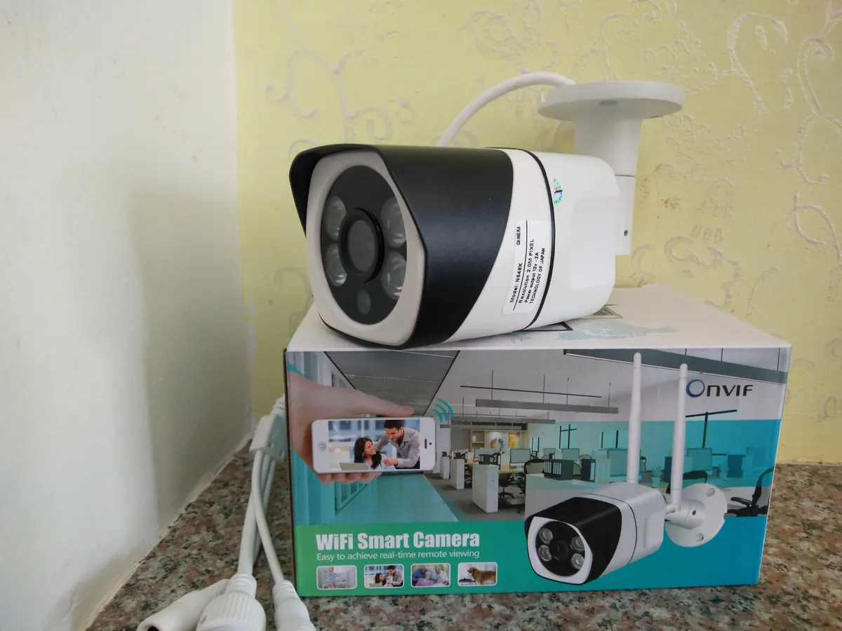 Camera wifi ONVIF cố định 4 LED