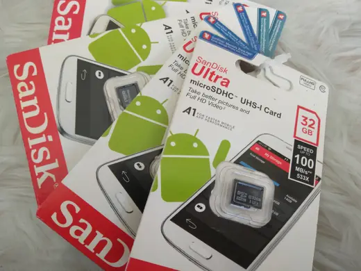 Thẻ nhớ SanDisk 32GB (đen)