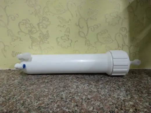 Vỏ màng RO dày 2,5 ly, van 1 chiều, nối nhanh